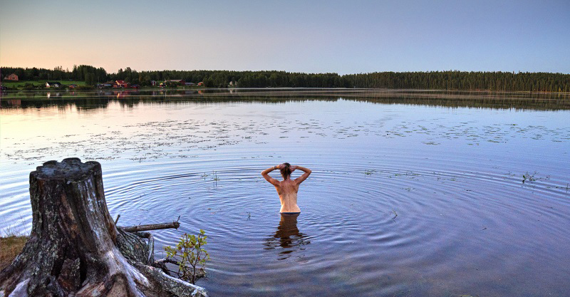 Day 20: Lemmenjoki River is a favourite haunt of gold panners